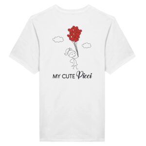 T-shirt My Cute Picci - Cuori in volo